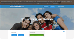 Desktop Screenshot of emploi-etudiant.com